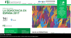 Desktop Screenshot of fundacionalternativas.org